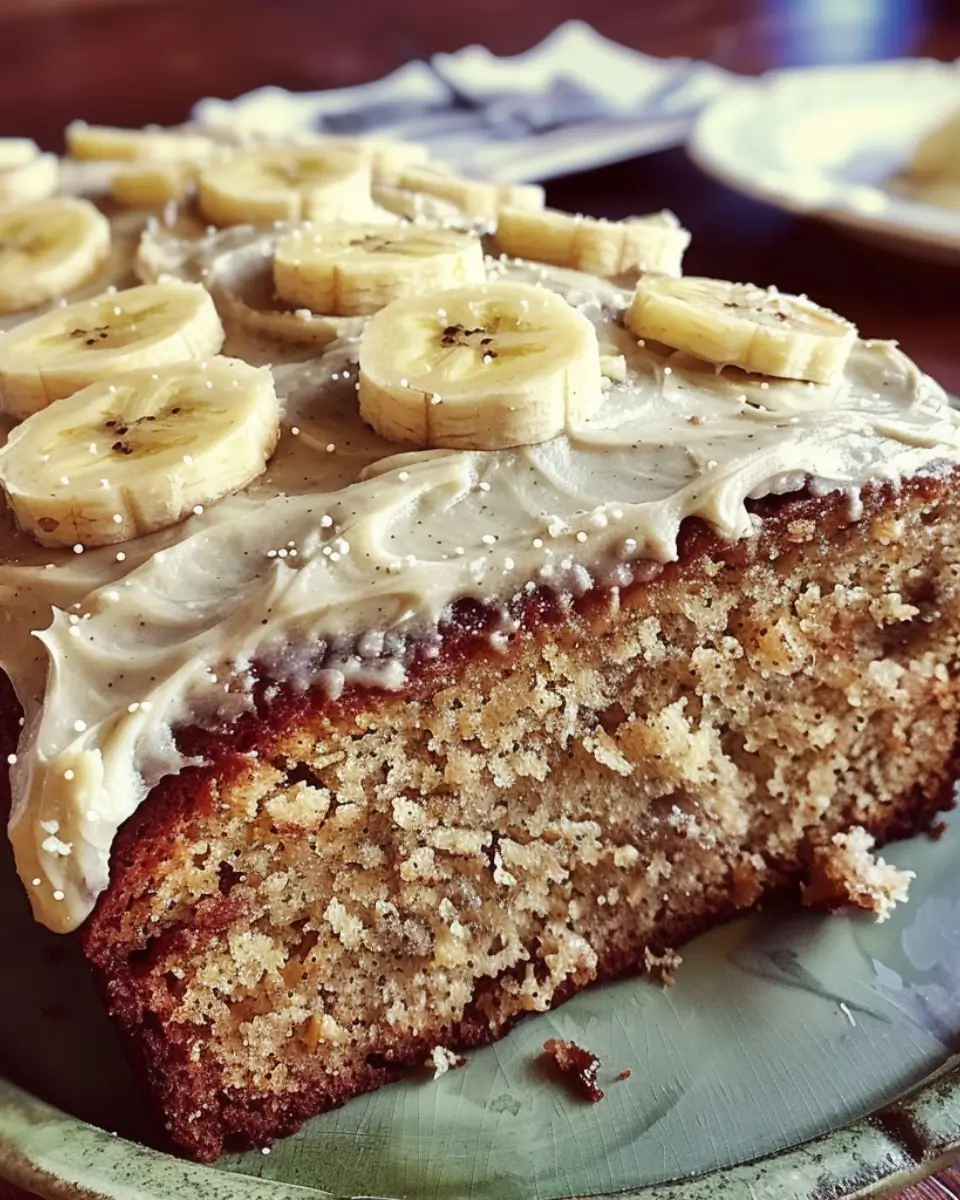 Banana Bread Cake with Cream Cheese Frosting