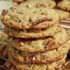 Buttery Pecan Shortbread Cookies-image