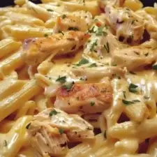 Creamy Cheddar Chicken Penne