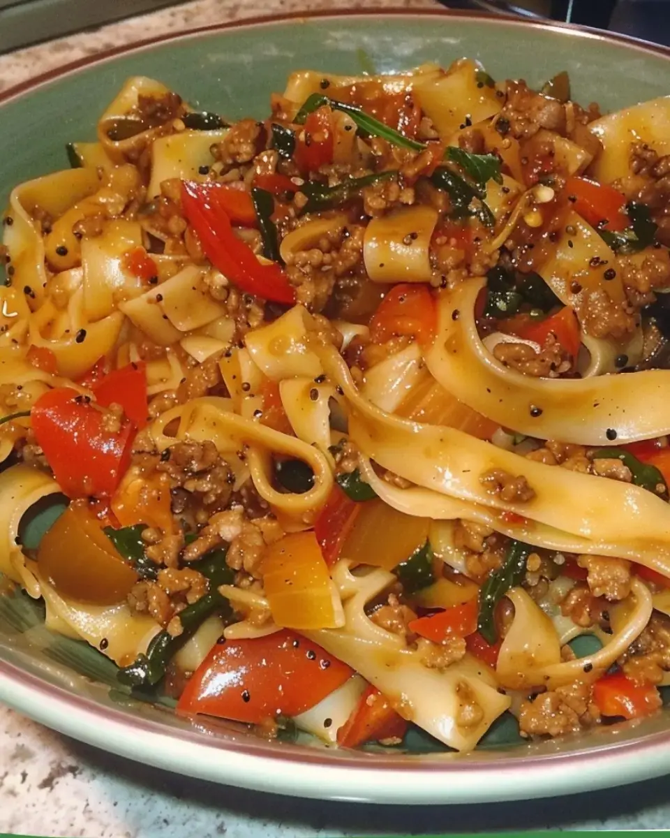 Italian Drunken Noodles