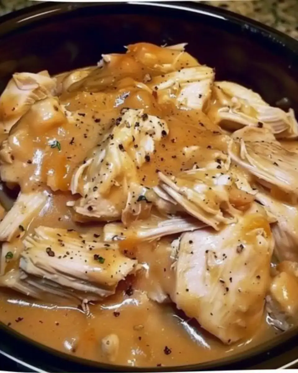 Crockpot Chicken & Gravy