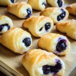 5-Ingredient Blueberry Cheesecake Rolls Recipe