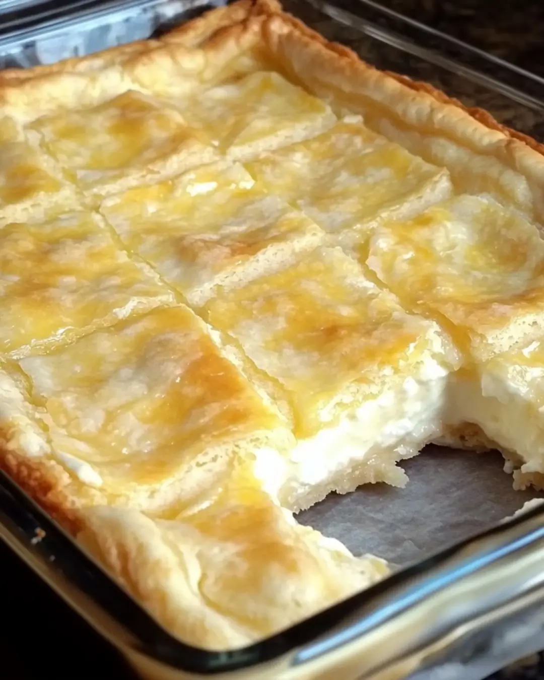 Sunshine Lemon Cream Cheese Squares