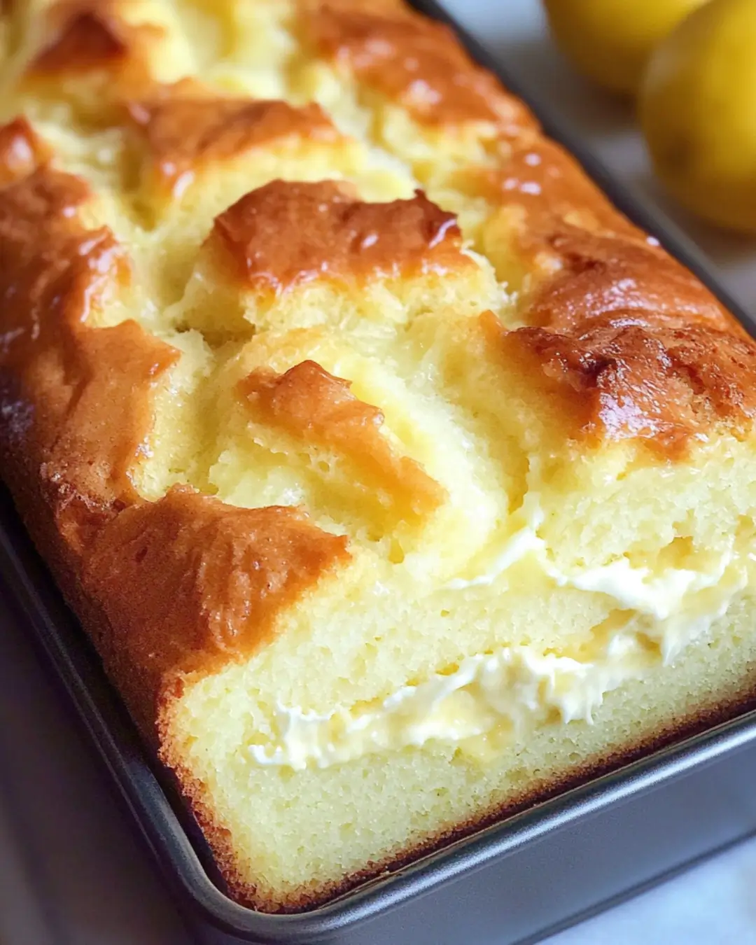 Lemon Cream Cheese Bread