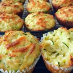 Zucchini Cheese Muffins