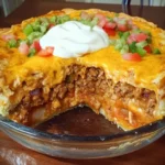 Taco Pie recipe