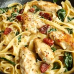 Tuscan Chicken Pasta