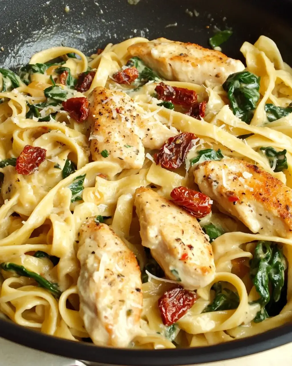 Tuscan Chicken Pasta