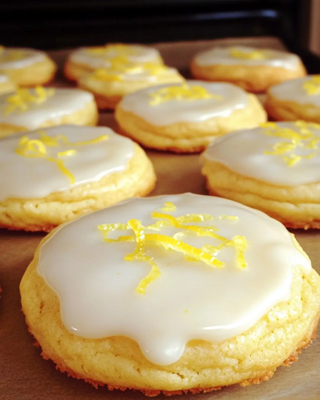 🍋 Lemon Cookies with Lemon Icing