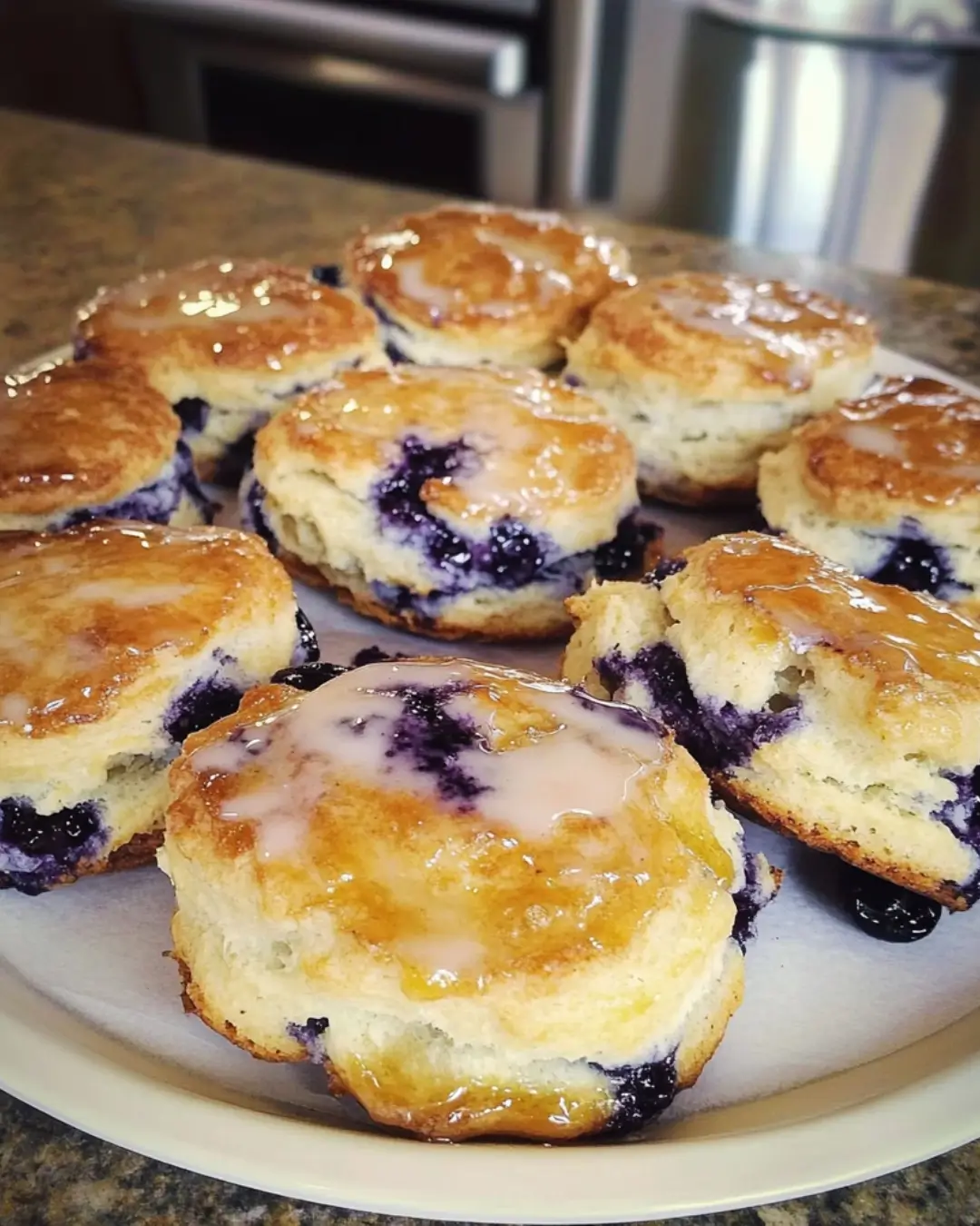 Delicious Sweet Blueberry Biscuits Recipe