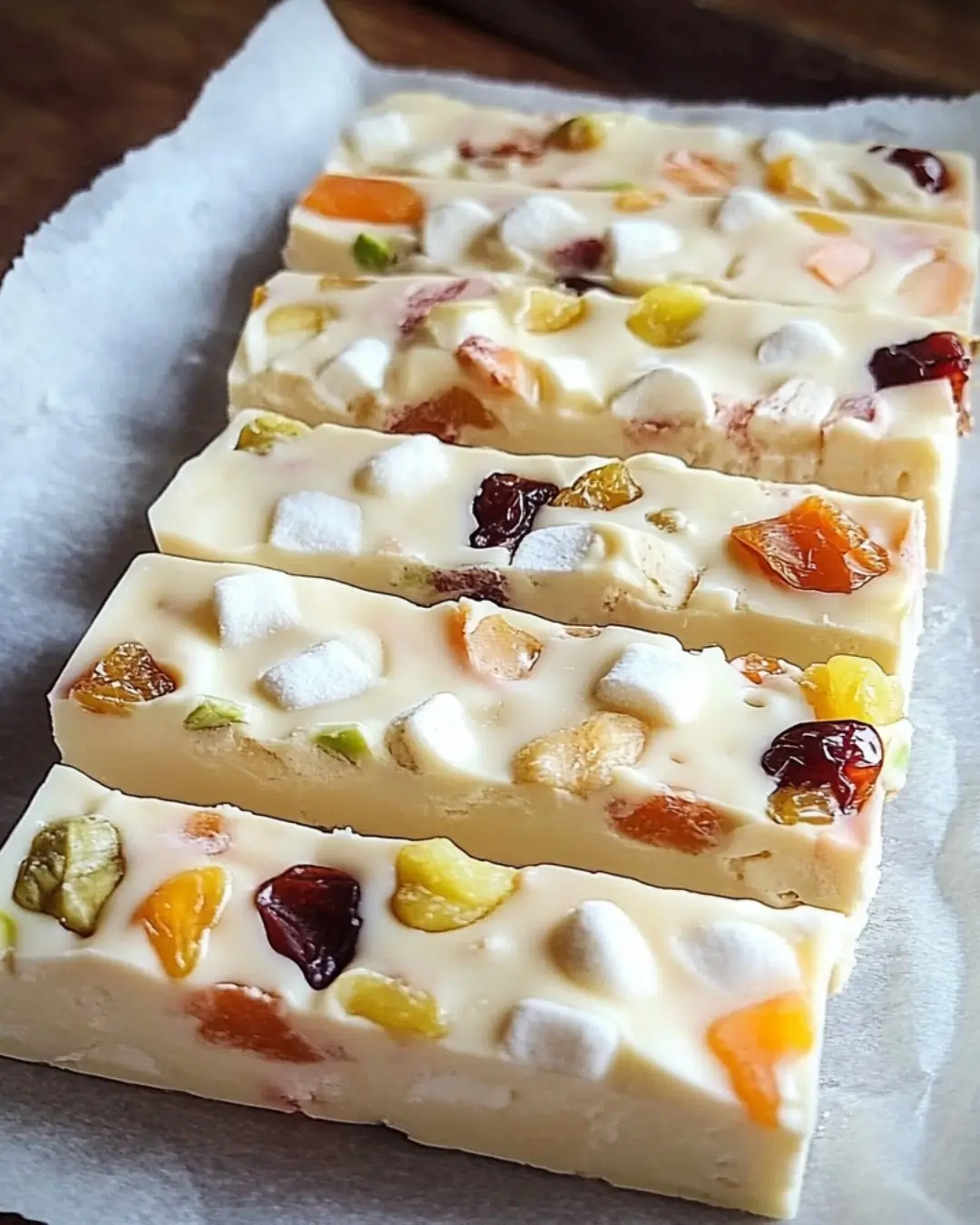 Delicious Homemade Nougat Bars Recipe