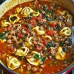 Sausage Tortellini Soup