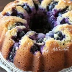 Blueberry Sour Cream Coffee Cake