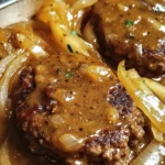 Hamburger Steaks with Onion Gravy