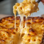 Three-Cheese Baked Macaroni