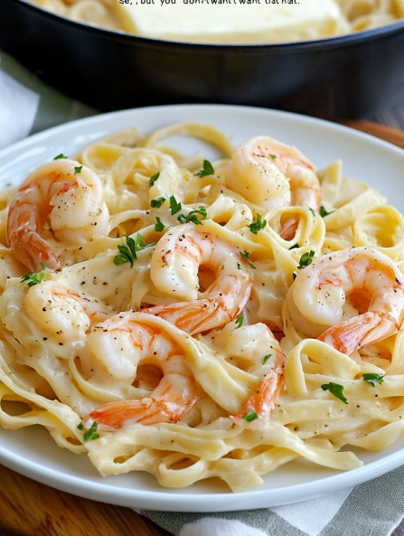 Shrimp Alfredo Pasta Recipe