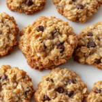 Crispy Oatmeal Chocolate Chip Cookies with Rice Krispies