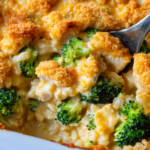 Scrumptious Chicken Broccoli Rice Casserole