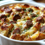 Breakfast Sausage and Egg Casserole