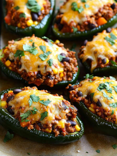 Stuffed Poblano Peppers Recipe