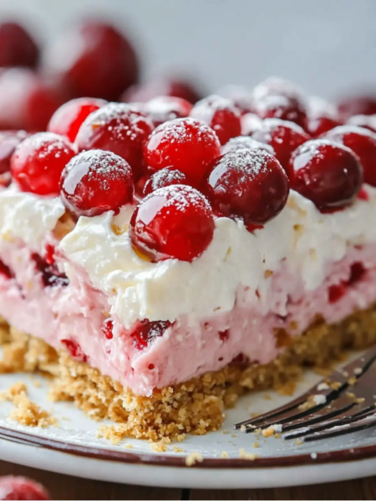 Cherry Cheesecake Lush Dessert