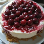 No Bake Cherry Cheesecake