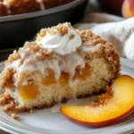 Southern Peach Crumb Cake