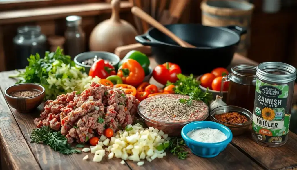 Amish Hamburger Steak Bake

