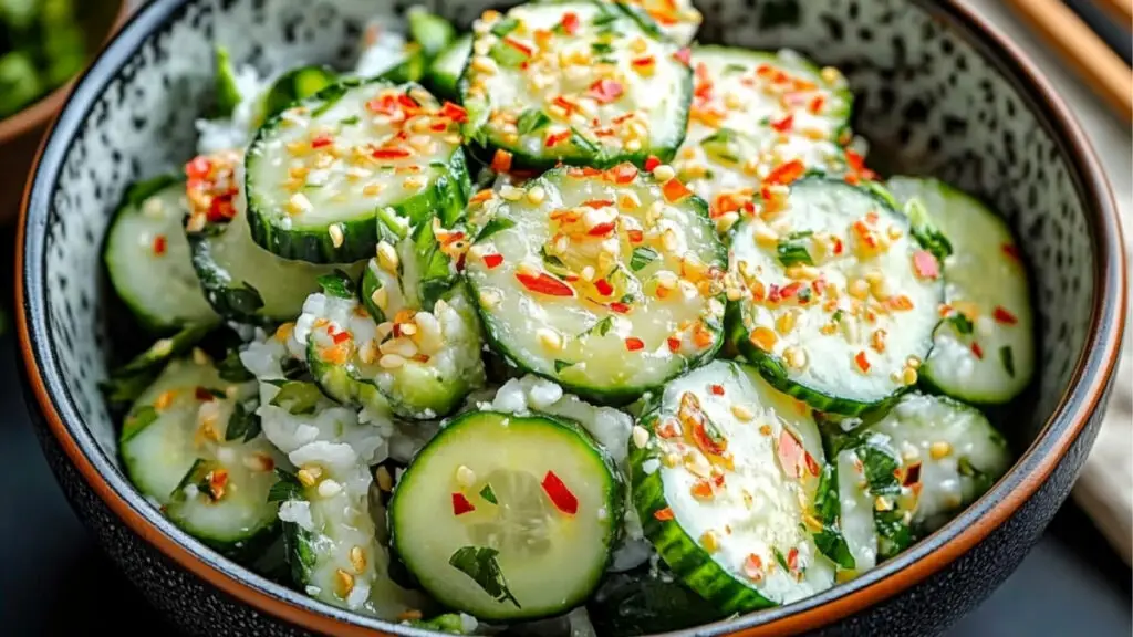 California Roll Cucumber Salad