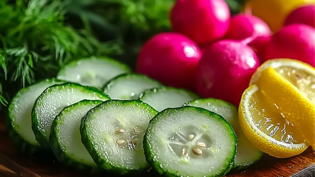 California Roll Cucumber Salad