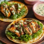 Chicken Caesar Tacos