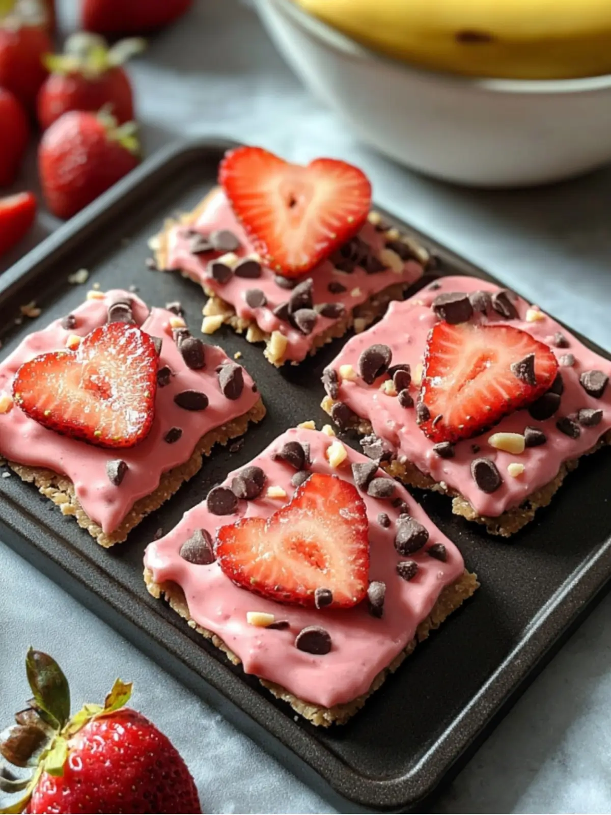 Strawberry Banana Bark