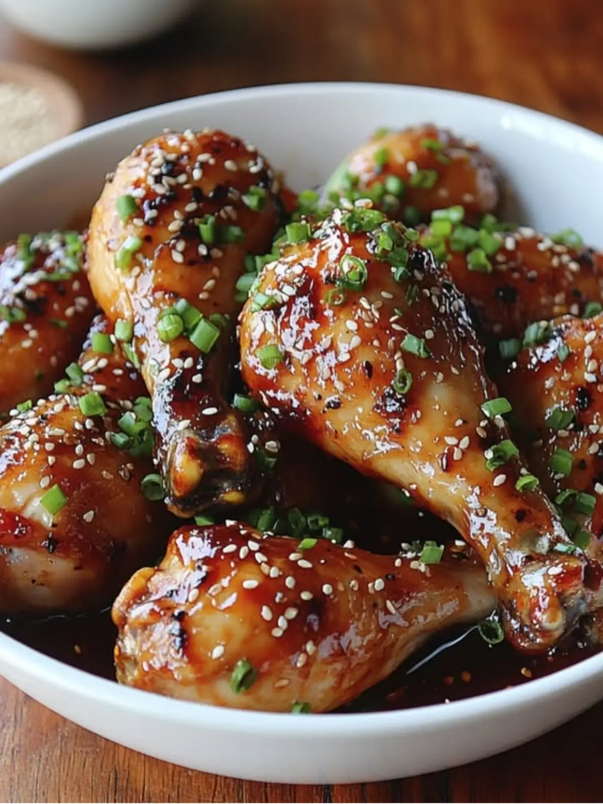 Slow Cooker Sticky Honey Soy Chicken Drumsticks